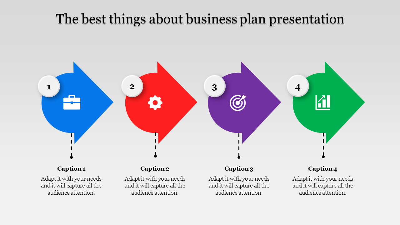 Multicolor Business Plan Presentation Template Designs